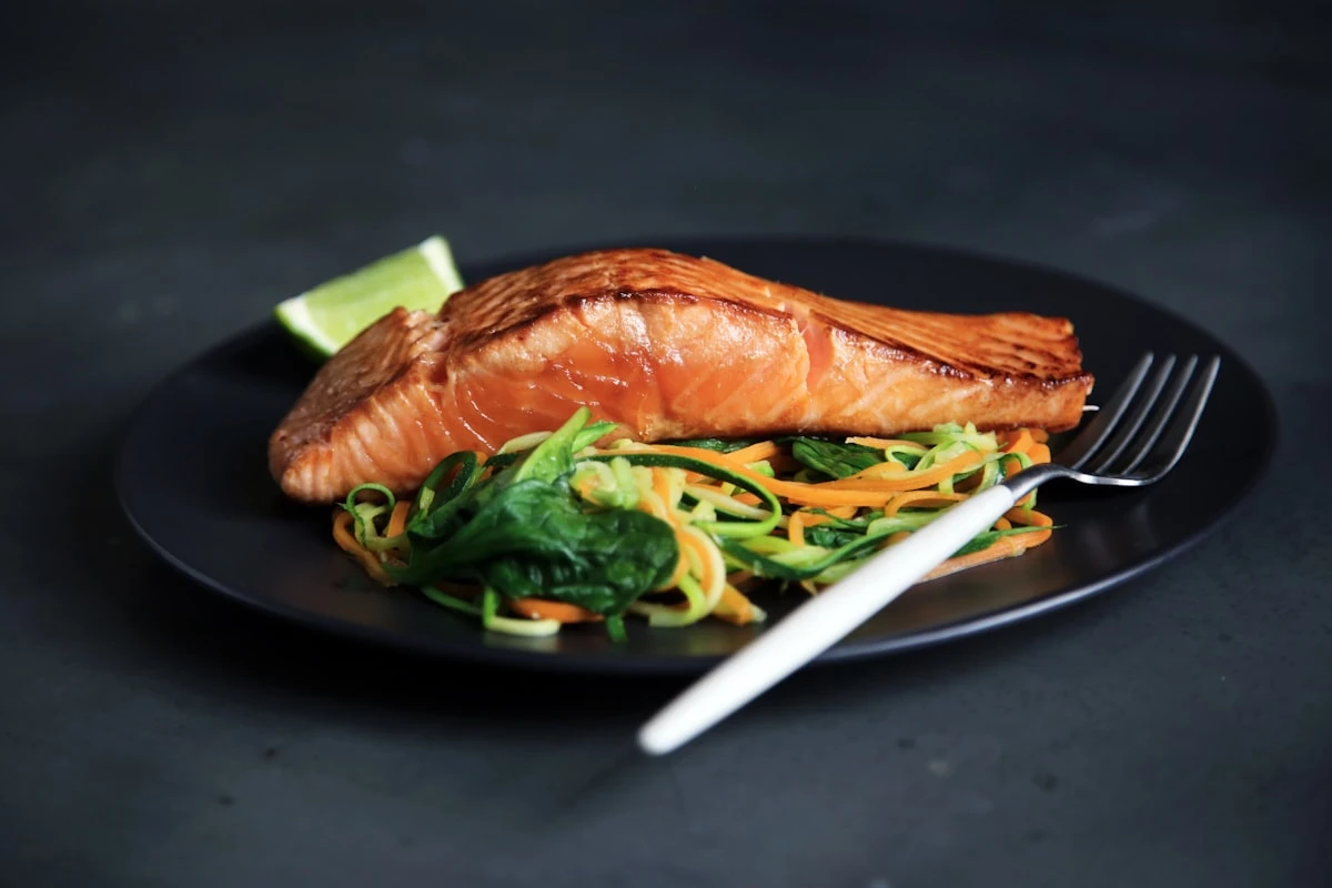 Tender Baked Salmon with Mango Avocado Salsa
